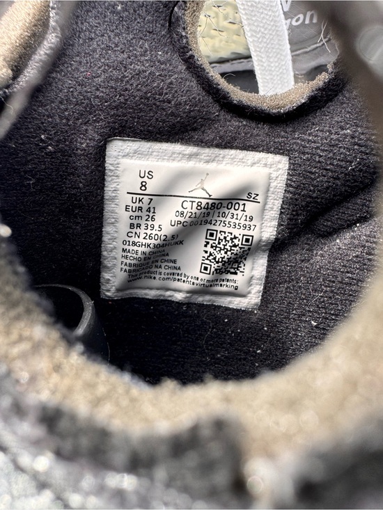 Nike Air Jordan 5 Retro Off-White Muslin
Custom Distressed Sneakers Men’s Size 8 main image 7